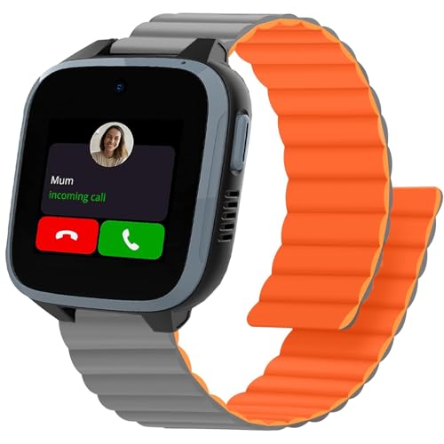 Issinlky Magnetband kompatibel mit XPLORA X5/XGO2/XGO3, weiches Silikon-Sportarmband für Kinder für XPLORA X5/XGO2/XGO3 von Issinlky