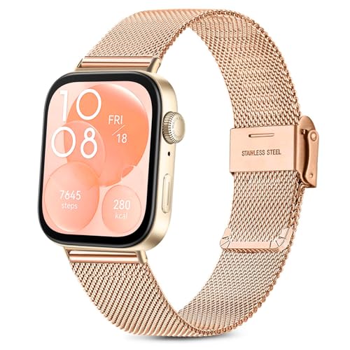 Issinlky Metallband für Huawei Watch Fit 3, Edelstahl armband für Huawei Watch Fit 3 Herren Damen Issinlky Metallband für Huawei Watch Fit 3, Edelstahl armband für Huawei Watch Fit 3 Herren Damen von Issinlky