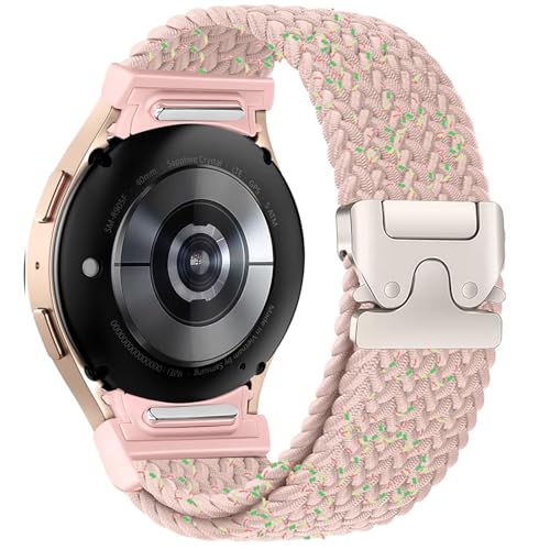 Issinlky No Gap Nylon Flechtband Kompatibel mit Galaxy Watch 7/FE/6/5/4 40mm 44mm, Elastisches Magnetschnallenband für Galaxy Watch 6 Classic/4 Classic/5 Pro Herren Damen Issinlky No Gap Nylon Flechtband Kompatibel mit Galaxy Watch 7/FE/6/5/4 40mm 44mm, Elastisches Magnetschnallenband für Galaxy Watch 6 Classic/4 Classic/5 Pro Herren Damen von Issinlky