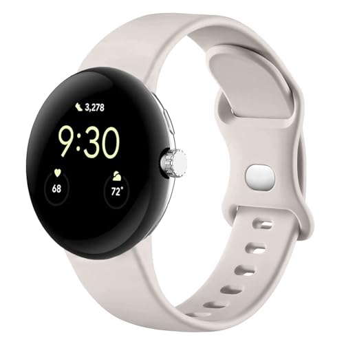 Issinlky Silikonarmband kompatibel mit Google Pixel Watch, Sport Ersatzarmband für Google Pixel Watch/Google Pixel Watch 2 Männer Frauen Issinlky Silikonarmband kompatibel mit Google Pixel Watch, Sport Ersatzarmband für Google Pixel Watch/Google Pixel Watch 2 Männer Frauen von Issinlky