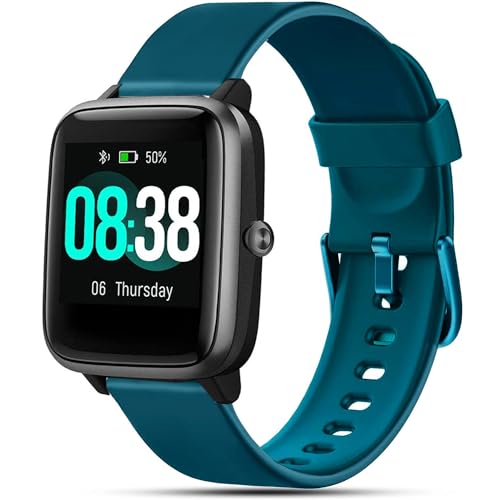 Issinlky Veryfitpro ID 205L Armband, 19mm Armband Silikonarmband für GRV FC1 IDW15 ID205S ID205G ID215G ID216 YM205L Uwatch3 Ufit GT BV205L TE021 SW020 SW021 SW023 Smartwatch von Issinlky