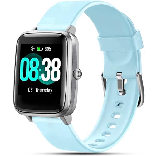 Issinlky Veryfitpro ID 205L Armband, 19mm Armband Silikonarmband für GRV FC1 IDW15 ID205S ID205G ID215G ID216 YM205L Uwatch3 Ufit GT BV205L TE021 SW020 SW021 SW023 Smartwatch von Issinlky