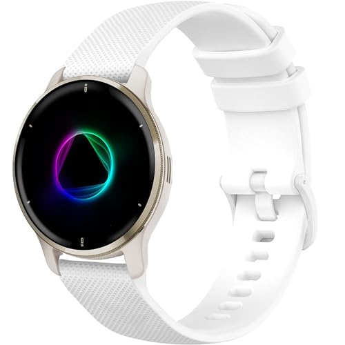Issinlky armband für Garmin Venu 2 Plus, 20mm armband Weiches Silikon für Garmin Venu Sq/Sq Music/Venu Sq 2/Sq 2 Music/Vivoactive 3/3 Music/Vivoactive 5/Garmin Venu/Vivomove HR/Forerunner 55 245 645 Issinlky armband für Garmin Venu 2 Plus, 20mm armband Weiches Silikon für Garmin Venu Sq/Sq Music/Venu Sq 2/Sq 2 Music/Vivoactive 3/3 Music/Vivoactive 5/Garmin Venu/Vivomove HR/Forerunner 55 245 645 von Issinlky