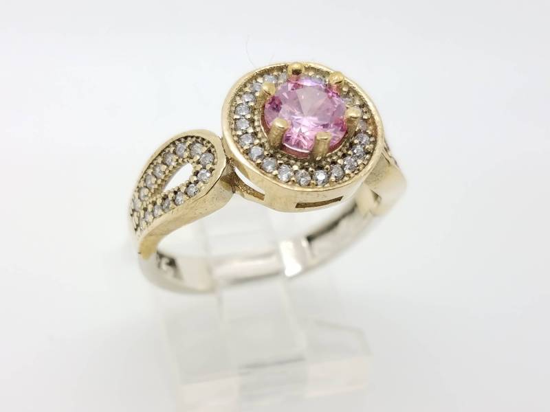 925 Sterling Silber Rosa Saphir Damen Ring Größe 8 Us Handgemachte Hurrem Sultan von IstanblueJewelry