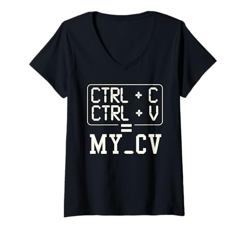 Damen Lustige Sprüche Programmierer Informatiker Nerd Humor T-Shirt mit V-Ausschnitt Damen Lustige Sprüche Programmierer Informatiker Nerd Humor T-Shirt mit V-Ausschnitt von It Programmierer Informatiker Lustige Sprüche Nerd