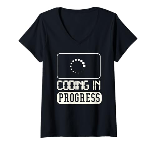 Damen Lustige Sprüche Für Programmierer Und Informatiker Mit T-Shirt mit V-Ausschnitt Damen Lustige Sprüche Für Programmierer Und Informatiker Mit T-Shirt mit V-Ausschnitt von It Programmierer Informatiker Lustige Sprüche