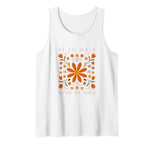Es geht meiner Seele gut, Frauen, Jugendlichen und Mädchen Tank Top Es geht meiner Seele gut, Frauen, Jugendlichen und Mädchen Tank Top von It is Well with my Soul, Christian Faith