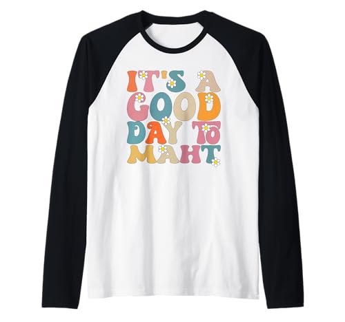 Es ist EIN guter Tag, um Mathe-Lehrer, Frauen und Kinder lustige Mathe zu Machen Raglan Es ist EIN guter Tag, um Mathe-Lehrer, Frauen und Kinder lustige Mathe zu Machen Raglan von It's A Good Day To Do Math Teachers Women Kids.