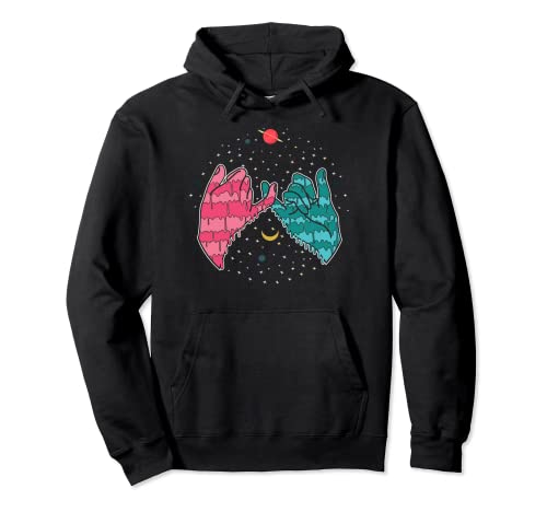 Freundschaft Grunge Aesthetic E-Girl Kleiner Finger Schwur Pullover Hoodie von It's Art