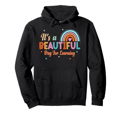 It's Beautiful Day for Learning T-Shirt Rainbow Teachers Damen Pullover Hoodie von It's Beautiful Day For Learning tshirt