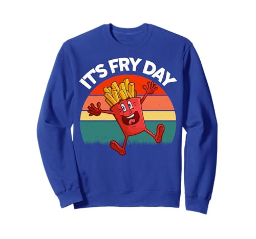 Kleinkind I Love French Fries Its Fry Day Boy Women Funny Kids Sweatshirt von It's Fry Day Funny Toddler Boy Kids French Fries