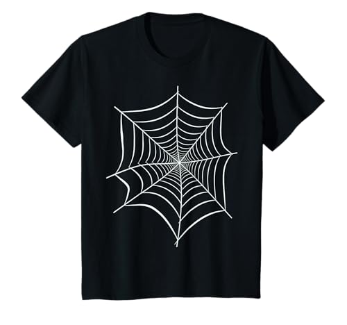 Kinder Spinnennetz Halloween Spinnennetz für Jungen oder Mädchen Spinnennetz T-Shirt von It's Halloween Boys and Girls