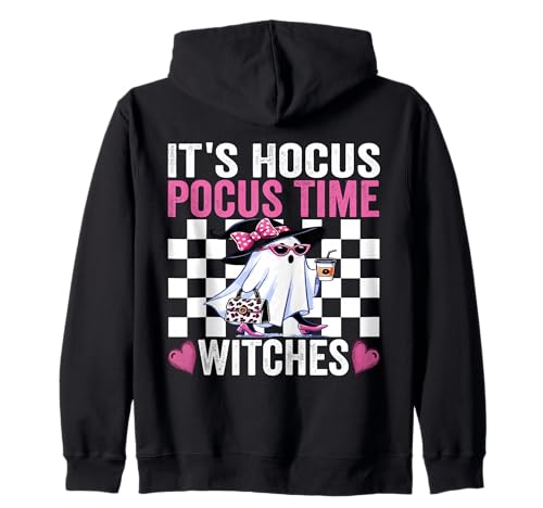 Es ist Hocus Pocus Time Witches Lustige Mama Lazy Halloween Ghost Kapuzenjacke Es ist Hocus Pocus Time Witches Lustige Mama Lazy Halloween Ghost Kapuzenjacke von It's Hocus Pocus Time Witches Girls Lazy Costume