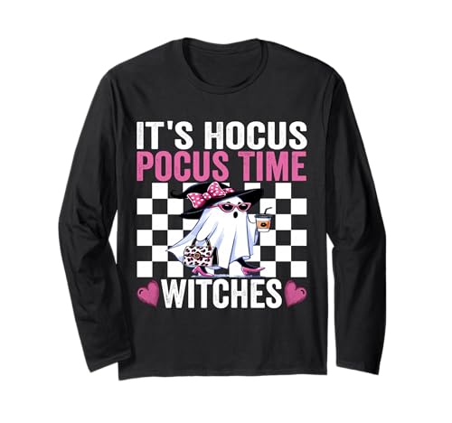 Es ist Hocus Pocus Time Witches Lustige Mama Lazy Halloween Ghost Langarmshirt Es ist Hocus Pocus Time Witches Lustige Mama Lazy Halloween Ghost Langarmshirt von It's Hocus Pocus Time Witches Girls Lazy Costume