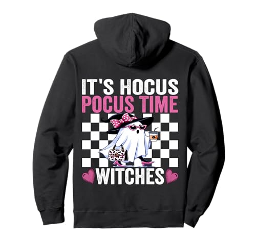 Es ist Hocus Pocus Time Witches Lustige Mama Lazy Halloween Ghost Pullover Hoodie von It's Hocus Pocus Time Witches Girls Lazy Costume