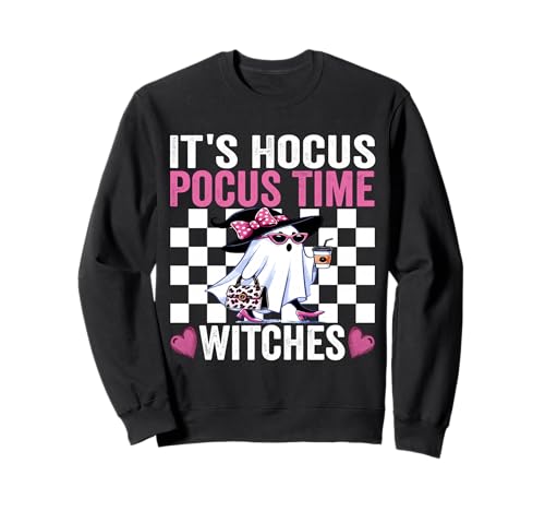 Es ist Hocus Pocus Time Witches Lustige Mama Lazy Halloween Ghost Sweatshirt Es ist Hocus Pocus Time Witches Lustige Mama Lazy Halloween Ghost Sweatshirt von It's Hocus Pocus Time Witches Girls Lazy Costume