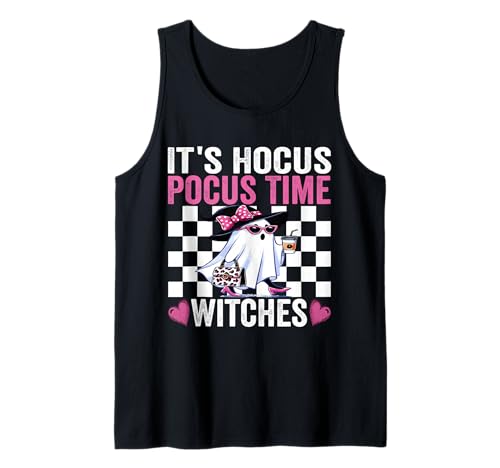 Es ist Hocus Pocus Time Witches Lustige Mama Lazy Halloween Ghost Tank Top Es ist Hocus Pocus Time Witches Lustige Mama Lazy Halloween Ghost Tank Top von It's Hocus Pocus Time Witches Girls Lazy Costume