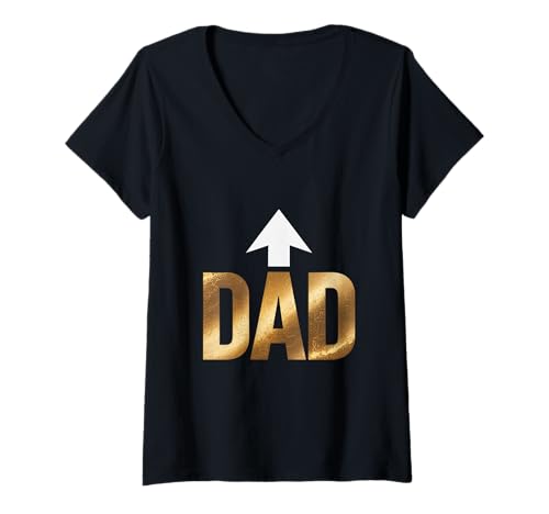 Damen Funny It's Me I'm The Dad T-Shirt mit V-Ausschnitt Damen Funny It's Me I'm The Dad T-Shirt mit V-Ausschnitt von It’s Me I’m The Dad Shirt