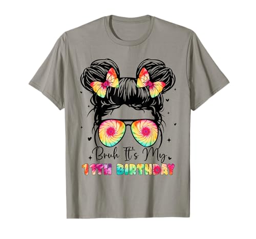 Bruh It's My 11th Birthday Girl elf 11 Years Old Birthday T-Shirt Bruh It's My 11th Birthday Girl elf 11 Years Old Birthday T-Shirt von It's My 11th Birthday 11 Year Old Gifts For Girl