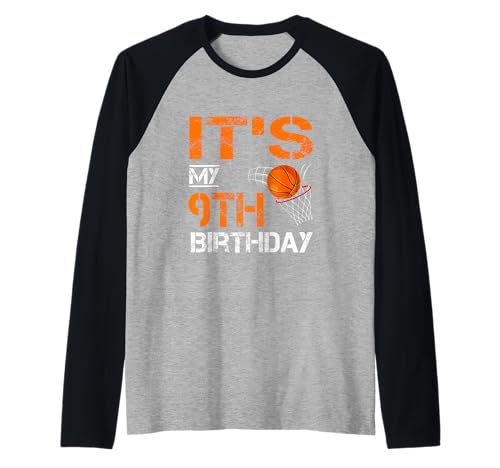 Lustig, es ist Mein 9. Geburtstag, 9-jähriger Basketballspieler, Kinder Raglan Lustig, es ist Mein 9. Geburtstag, 9-jähriger Basketballspieler, Kinder Raglan von It's My 9th Birthday Basketball Lover Boy Girl