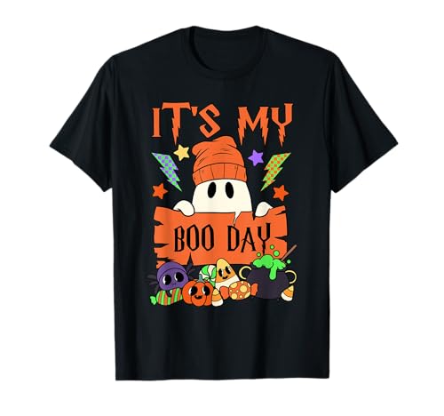It's My Boo Day Booday Netter Ghost Birthday Ghul für Kinder T-Shirt It's My Boo Day Booday Netter Ghost Birthday Ghul für Kinder T-Shirt von It's My Boo Day Cute Ghost Birthday Halloween