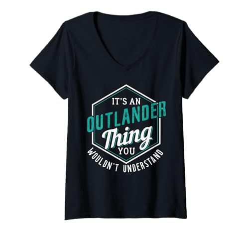 Damen Das ist Eine Outlander Sache, Die Du Nicht Verstehen Würdest T-Shirt mit V-Ausschnitt Damen Das ist Eine Outlander Sache, Die Du Nicht Verstehen Würdest T-Shirt mit V-Ausschnitt von Outlander-Fans und Stolze Heritage-Kollektion