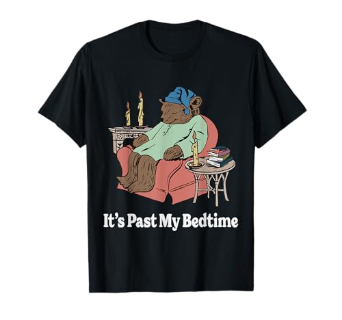 It's Past My Bedtime Sleepy Bear Time Lesen für Damen und Herren T-Shirt von Its Past My Bedtime Bear Sleepytime Crew Clothing