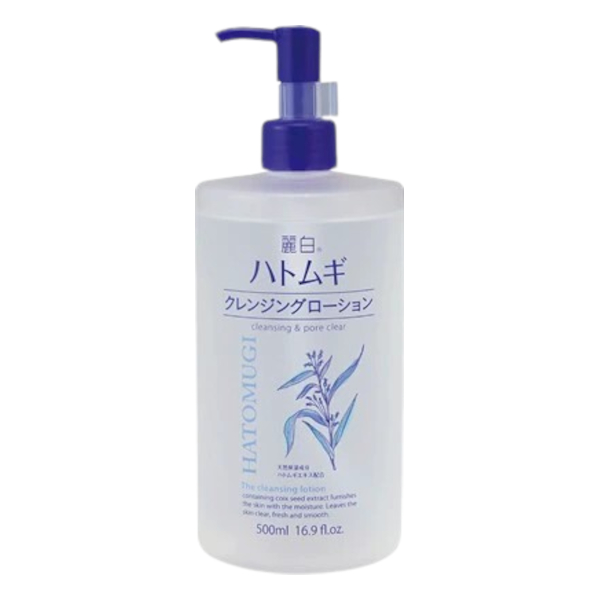 KUMANO COSME - Reihaku Hatomugi Cleansing & Pore Clear Cleansing Lotion - 500ml von KUMANO COSME