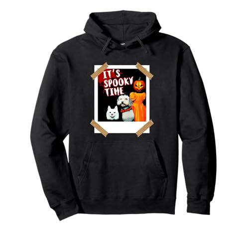 Es ist gruselige Zeit Katzen-Hund-Mädchen-Halloween Pullover Hoodie Es ist gruselige Zeit Katzen-Hund-Mädchen-Halloween Pullover Hoodie von It's Spooky Time Cat Dog Girl Pumpkin Halloween