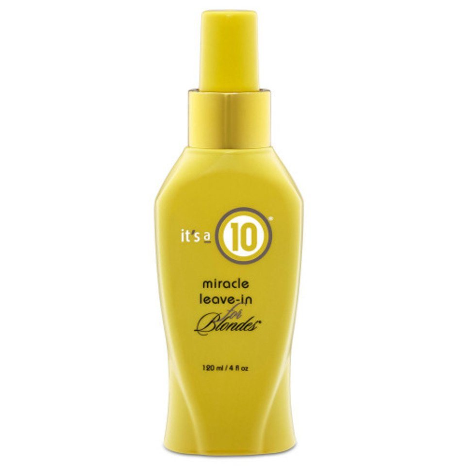 It`s a 10 Leave-in Pflege It´s a 10 Miracle Leave-In Conditioner for Blondes 120ml It`s a 10 Leave-in Pflege It´s a 10 Miracle Leave-In Conditioner for Blondes 120ml von It`s a 10