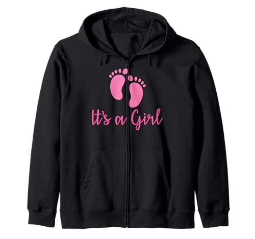 Cute It's A Girl Babyparty Gender Reveal Party für Damen, Rosa Kapuzenjacke Cute It's A Girl Babyparty Gender Reveal Party für Damen, Rosa Kapuzenjacke von It's a Girl Pregnancy announcement New Year Child