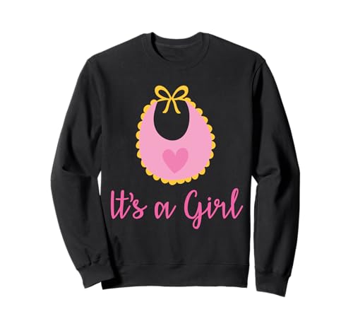 Cute It's A Girl Babyparty Gender Reveal Party für Damen, Rosa Sweatshirt von It's a Girl Pregnancy announcement New Year Child