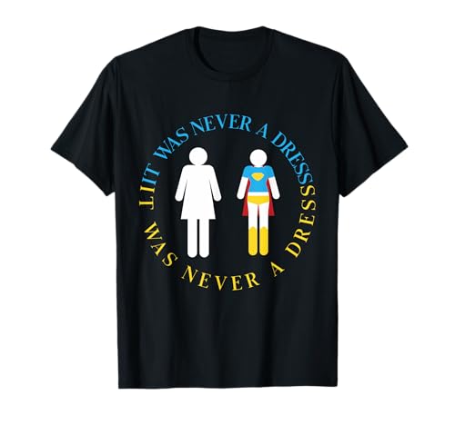 Damen It was Never a Dress Superhero Woman's Power Girl T-Shirt Damen It was Never a Dress Superhero Woman's Power Girl T-Shirt von It was Never a Dress Apparel