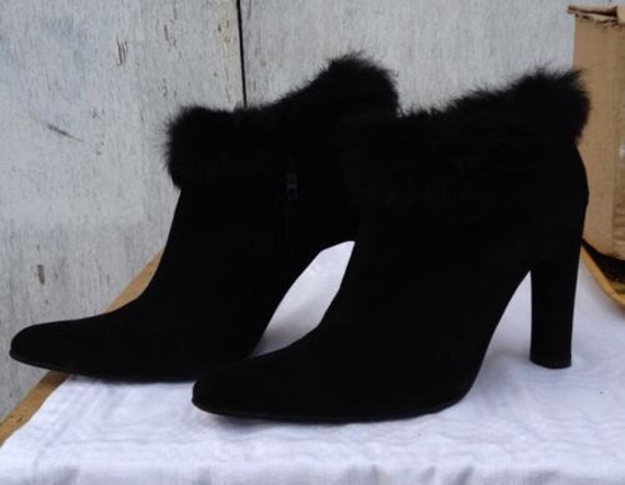 Jahrgang Bertie Pelz Getrimmte Stiefel Wow Jahrgang Bertie Pelz Getrimmte Stiefel Wow von ItHasToBeVintage