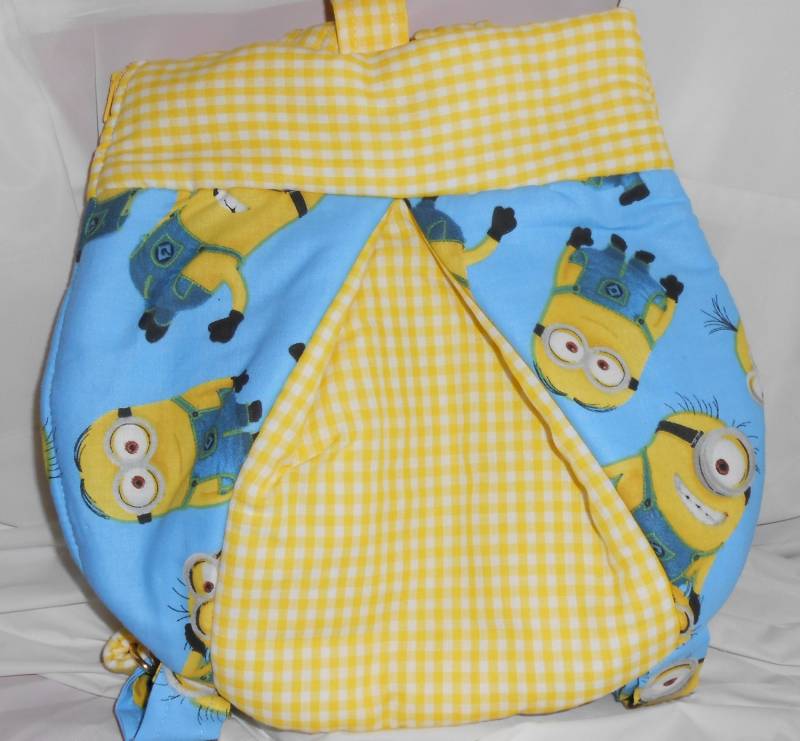 Blau Und Gelb Minion Rucksack von ItIsMyBag