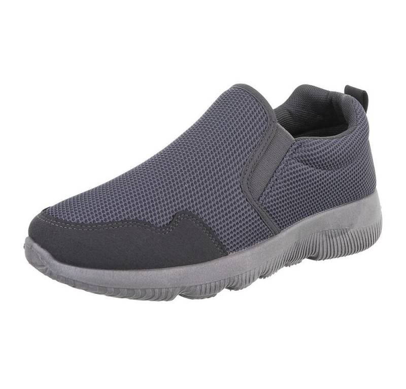 Coolwalk Bequeme Slip-On Schuhe – Vielseitig und Komfortabel Sneaker (89355338) Flach Sneakers in Dunkelgrau von Coolwalk