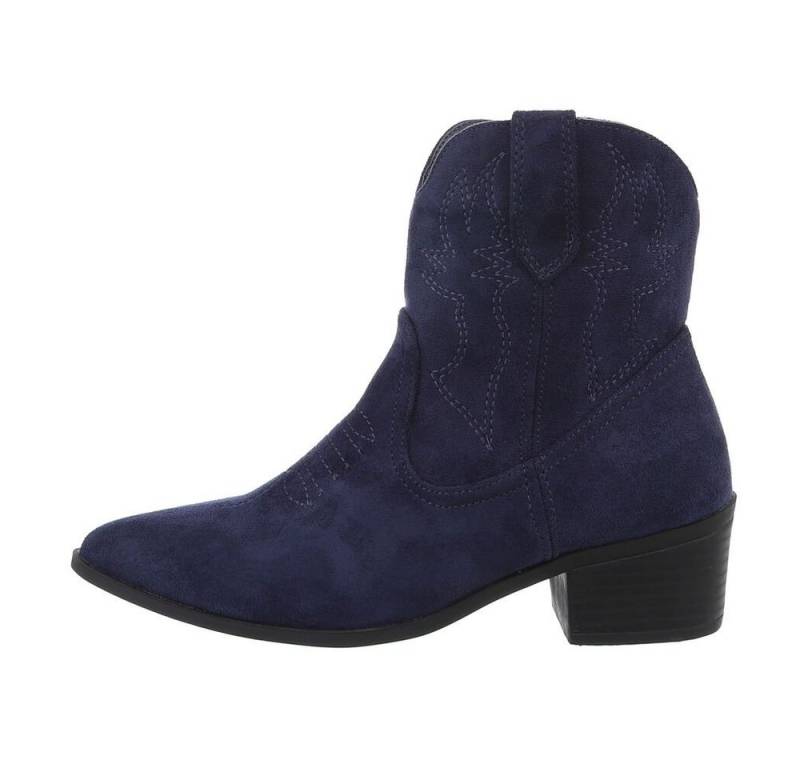 Ital-Design Damen Cowboyboots Western Westernstiefelette von Ital-Design