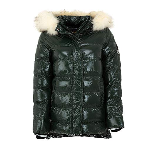 Ital Design Damen GESTEPPTE WINTER JACKE Nature Gr. S Grün von Ital Design