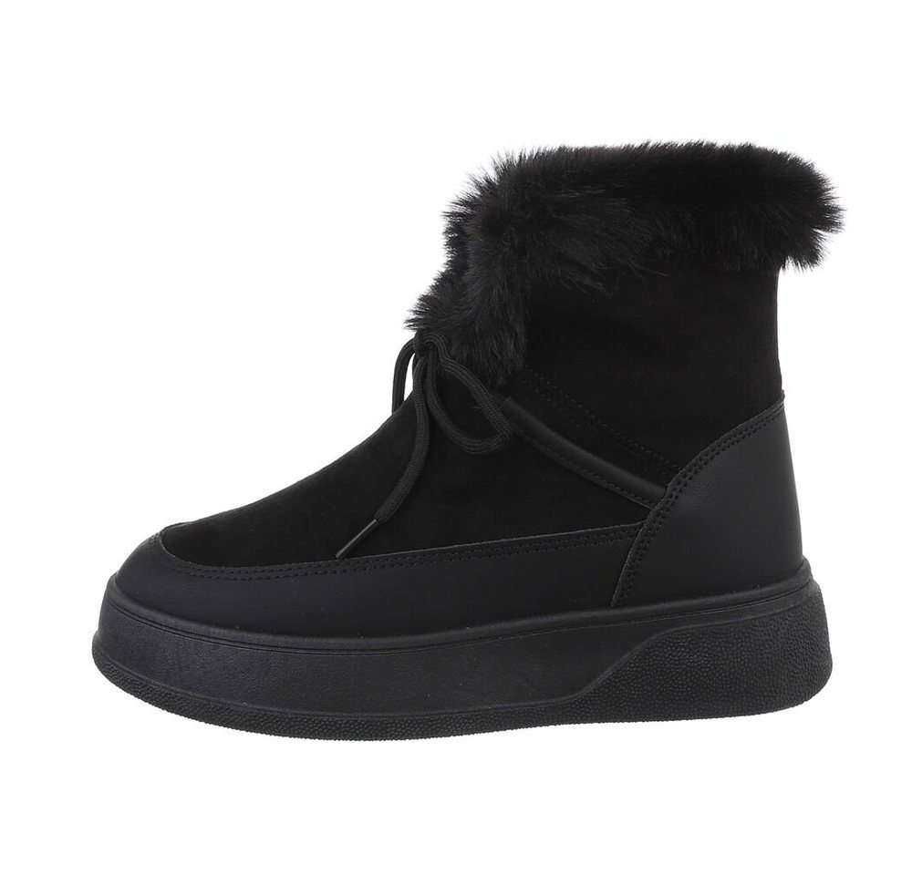 Ital-Design Damen Snowboots Freizeit Snowboots Keilabsatz/Wedge Keilstiefeletten in Schwarz Ital-Design Damen Snowboots Freizeit Snowboots Keilabsatz/Wedge Keilstiefeletten in Schwarz von Ital-Design