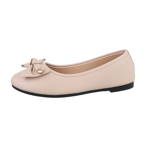 Ital Design Damenschuhe Ballerinas Klassische Ballerinas, TD2210-, Kunstleder, Beige, Gr. 39 Ital Design Damenschuhe Ballerinas Klassische Ballerinas, TD2210-, Kunstleder, Beige, Gr. 39 von Ital Design