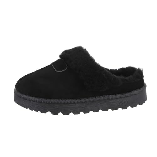 Ital Design Damenschuhe Freizeitschuhe Hausschuhe, LX23-003-, Textil, Schwarz, Gr. 39 von Ital Design