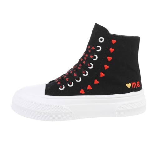 Ital Design Damenschuhe Freizeitschuhe Sneakers High, PC211-, Textil, Schwarz Weiß, Gr. 38 Ital Design Damenschuhe Freizeitschuhe Sneakers High, PC211-, Textil, Schwarz Weiß, Gr. 38 von Ital Design