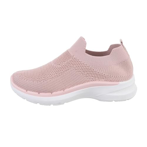 Ital Design Damenschuhe Freizeitschuhe Sneakers Low, 812-1-1-, Textil, Altrosa, Gr. 36 von Ital Design