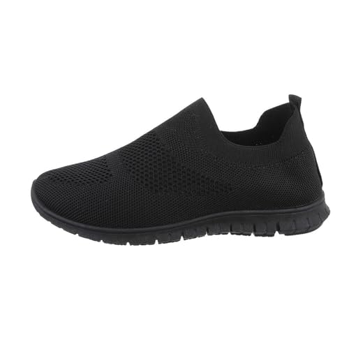 Ital Design Damenschuhe Freizeitschuhe Sneakers Low, A-1-1-1-, Textil, Schwarz, Gr. 39 von Ital Design