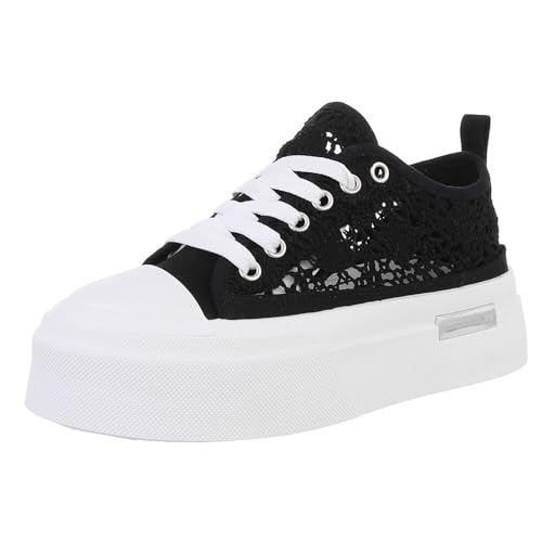 Ital Design Damenschuhe Freizeitschuhe Sneakers Low, PC2810-, Textil, Schwarz Weiß, Gr. 38 Ital Design Damenschuhe Freizeitschuhe Sneakers Low, PC2810-, Textil, Schwarz Weiß, Gr. 38 von Ital Design