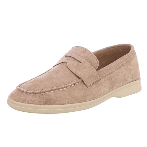 Ital Design Damenschuhe Halbschuhe Mokassins, TC-30-, Textil, Hellbraun, Gr. 36 Ital Design Damenschuhe Halbschuhe Mokassins, TC-30-, Textil, Hellbraun, Gr. 36 von Ital Design