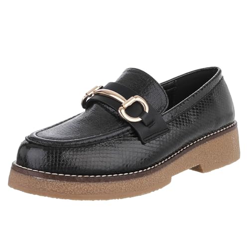 Ital Design Damenschuhe Halbschuhe Mokassins, TC-31-, Kunstleder, Schwarz, Gr. 41 Ital Design Damenschuhe Halbschuhe Mokassins, TC-31-, Kunstleder, Schwarz, Gr. 41 von Ital Design