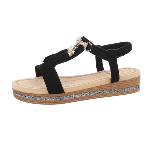 Ital Design Damenschuhe Sandalen & Sandaletten Keilsandaletten, AM202-, Kunstleder, Schwarz, Gr. 38 Ital Design Damenschuhe Sandalen & Sandaletten Keilsandaletten, AM202-, Kunstleder, Schwarz, Gr. 38 von Ital Design