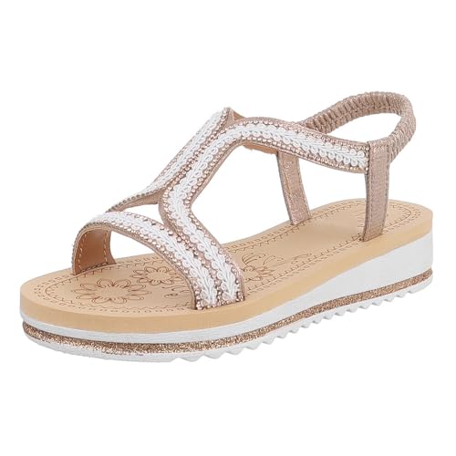 Ital Design Damenschuhe Sandalen & Sandaletten Keilsandaletten, LOLO24-, Textil, Beige, Gr. 40 Ital Design Damenschuhe Sandalen & Sandaletten Keilsandaletten, LOLO24-, Textil, Beige, Gr. 40 von Ital Design