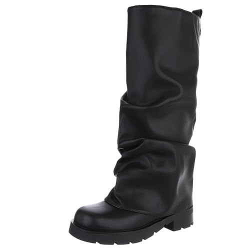 Ital Design Damenschuhe Stiefel Flache Stiefel, LA3132-, Kunstleder, Schwarz, Gr. 38 Ital Design Damenschuhe Stiefel Flache Stiefel, LA3132-, Kunstleder, Schwarz, Gr. 38 von Ital Design